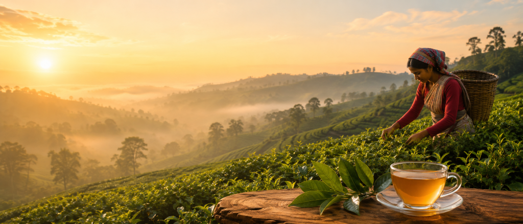 Tea Garden Banner